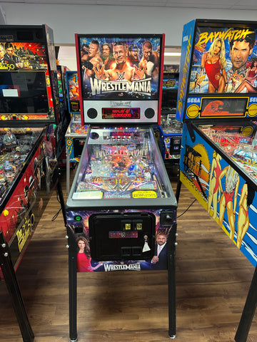 Image of Stern Pinball WWE Wrestlemania Pro Pinball Machine