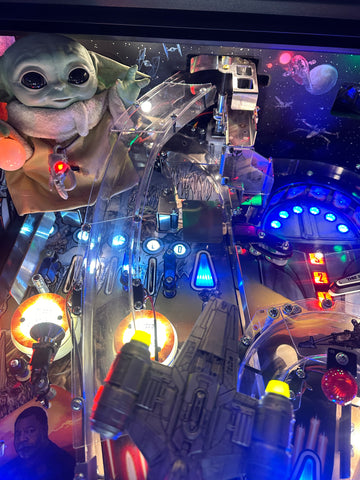 Image of Stern Pinball LOADED The Mandalorian Pro Pinball Machine