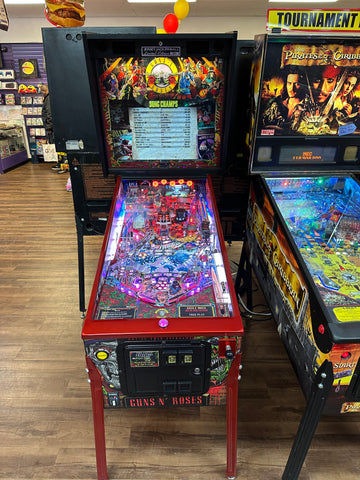 Image of Jersey Jack Pinball Guns N' Roses Limited Edition Pinball Machine