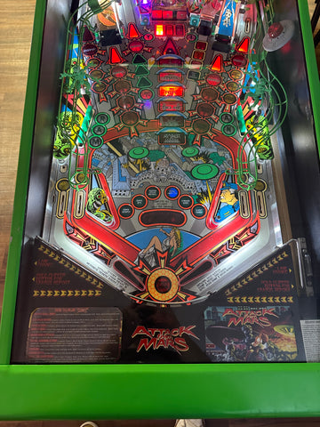 Image of Bally LOADED Attack from Mars Pinball Machine