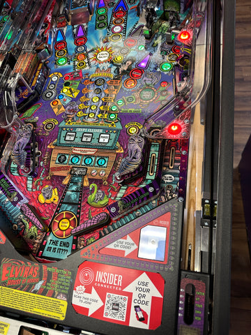 Image of Stern Pinball Elvira's House of Horrors Premium Pinball Machine