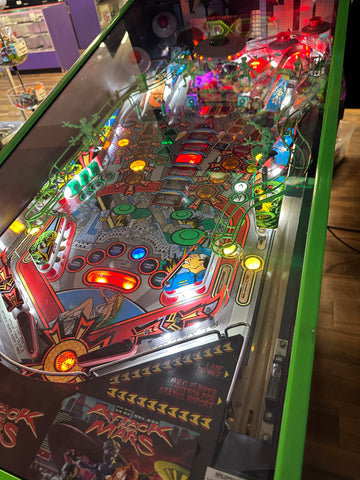 Image of Bally LOADED Attack from Mars Pinball Machine