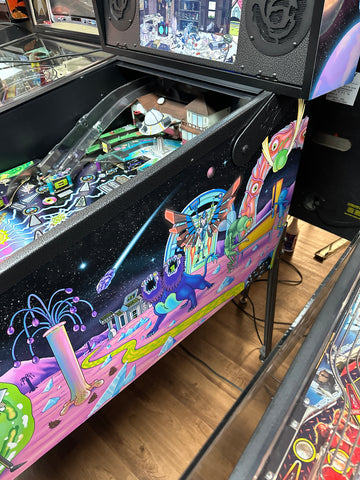 Image of Spooky Pinball Rick and Morty Standard Pinball Machine