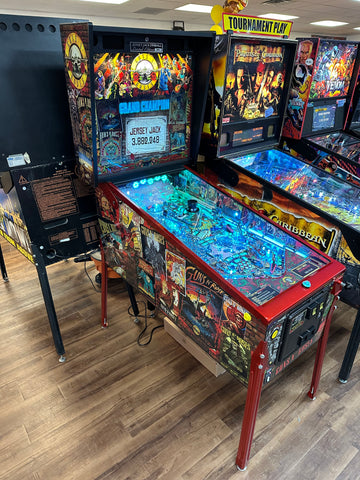 Image of Jersey Jack Pinball Guns N' Roses Limited Edition Pinball Machine