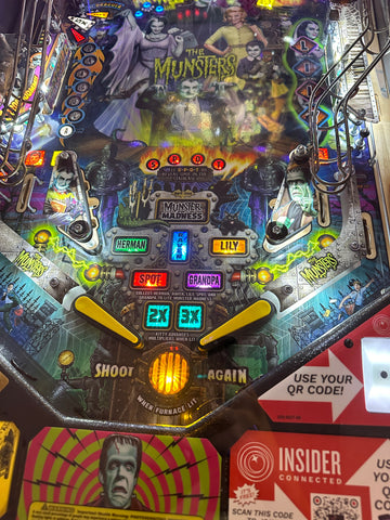 Image of Stern Pinball The Munsters Pro Pinball Machine