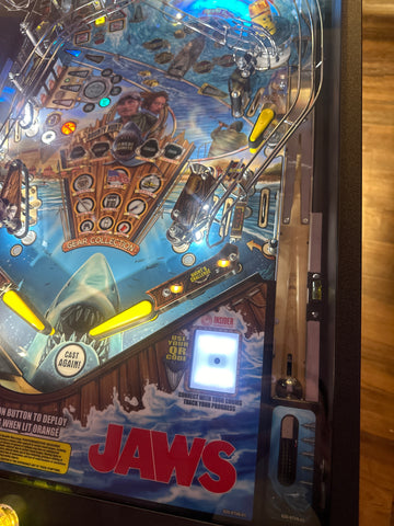 Image of Stern Pinball Jaws Premium Pinball Machine READY TO SHIP