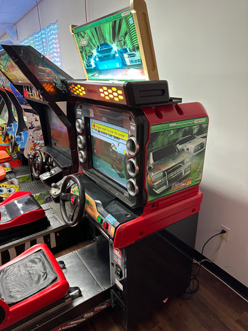 Image of Namco Midnight Maximum Tune 3DX Driver Arcade Game