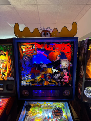 Image of Data East The Adventures of Rocky and Bullwinkle and Friends Pinball Machine