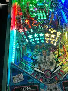 Jersey Jack Pinball Elton John Platinum Edition Pinball Machine