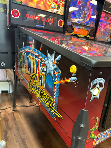 Image of Chicago Gaming Company Cactus Canyon Limited Edition Pinball Machine