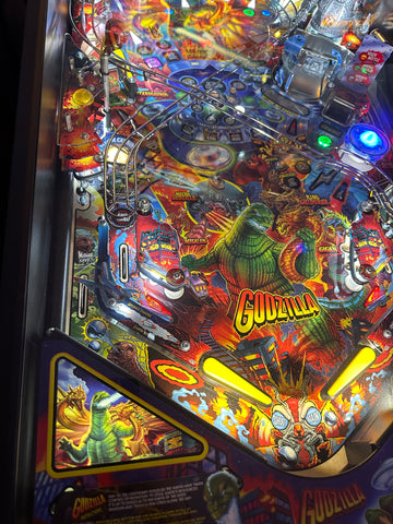 Image of Stern Pinball Godzilla Premium Pinball Machine