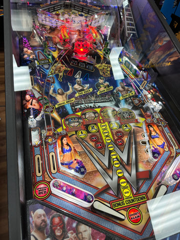 Image of Stern Pinball WWE Wrestlemania Pro Pinball Machine