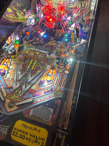 Image of Stern Pinball WWE Wrestlemania Pro Pinball Machine