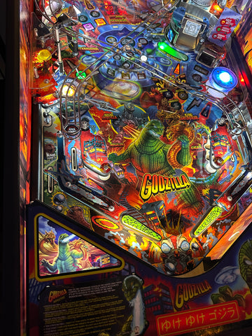 Image of Stern Pinball Godzilla Premium Pinball Machine