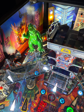 Image of Stern Pinball Godzilla Premium Pinball Machine