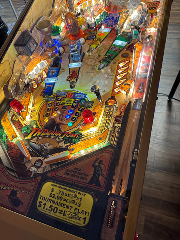 Image of Stern Pinball LOADED Indiana Jones Pinball Machine