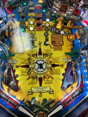 Image of Stern Pinball Pirates of the Caribbean Pinball Machine