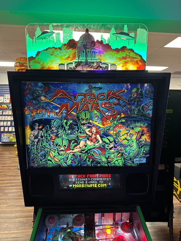 Image of Bally LOADED Attack from Mars Pinball Machine