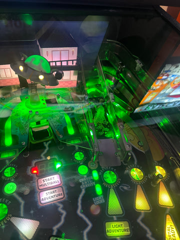 Image of Spooky Pinball Rick and Morty Standard Pinball Machine