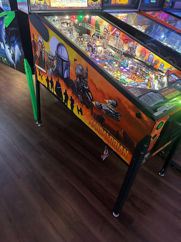 Image of Stern Pinball LOADED The Mandalorian Pro Pinball Machine