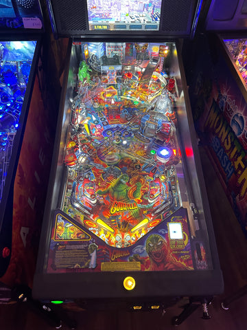 Image of Stern Pinball Godzilla Premium Pinball Machine