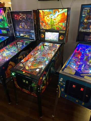 Image of Stern Pinball Godzilla Premium Pinball Machine