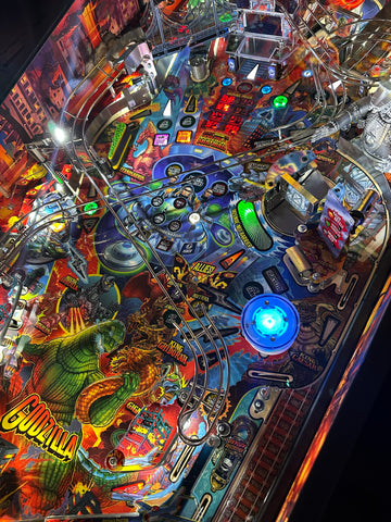 Image of Stern Pinball Godzilla Premium Pinball Machine