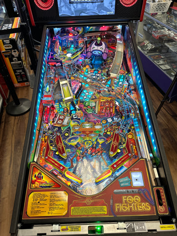 Image of Stern Pinball Foo Fighters Premium Pinball Machine