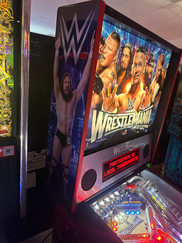 Image of Stern Pinball WWE Wrestlemania Pro Pinball Machine