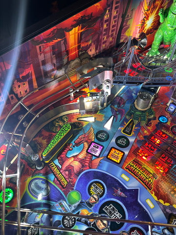 Image of Stern Pinball Godzilla Premium Pinball Machine