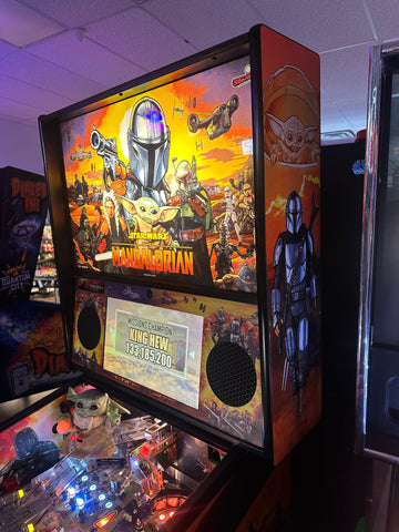 Image of Stern Pinball LOADED The Mandalorian Pro Pinball Machine