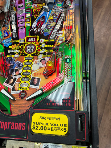 Image of Stern Pinball The Sopranos Pinball Machine