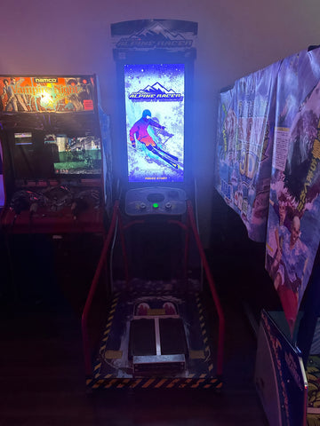 Image of Namco Super Alpine Racer Arcade Game