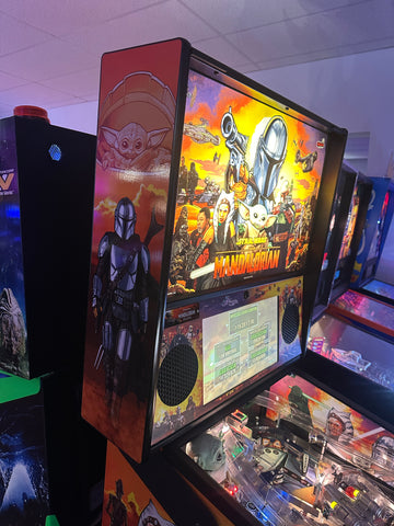 Image of Stern Pinball LOADED The Mandalorian Pro Pinball Machine