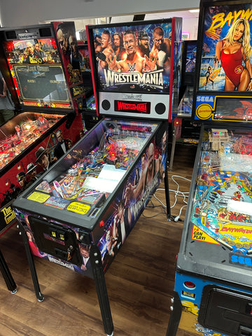 Image of Stern Pinball WWE Wrestlemania Pro Pinball Machine