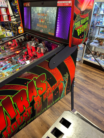 Image of Stern Pinball Elvira's House of Horrors Premium Pinball Machine