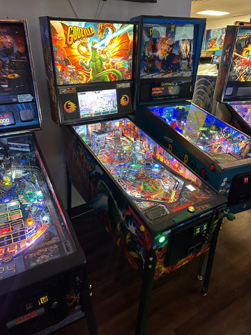 Image of Stern Pinball Godzilla Premium Pinball Machine