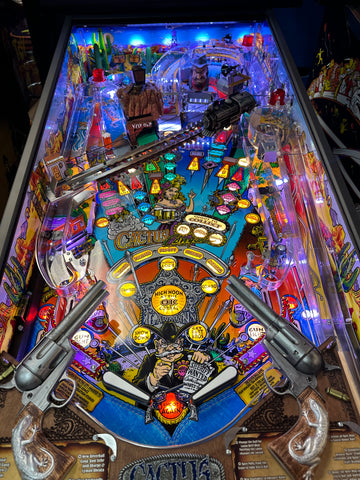 Image of Chicago Gaming Company Cactus Canyon Limited Edition Pinball Machine