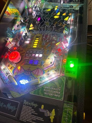 Image of Spooky Pinball Rick and Morty Standard Pinball Machine