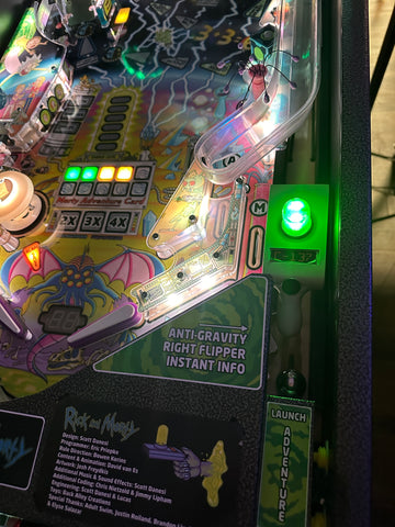 Image of Spooky Pinball Rick and Morty Standard Pinball Machine