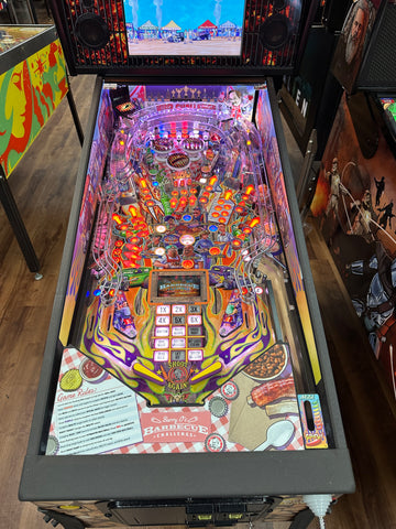 Image of American Pinball Barry O's BBQ Challenge Classic Pinball Machine