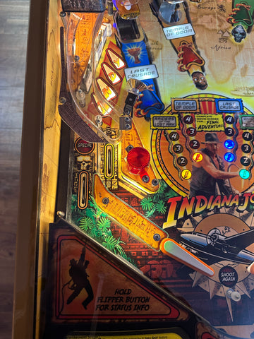 Image of Stern Pinball LOADED Indiana Jones Pinball Machine