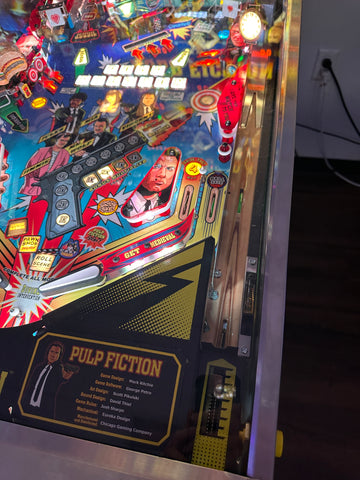 Image of Chicago Gaming Company Pulp Fiction Special Edition Pinball Machine