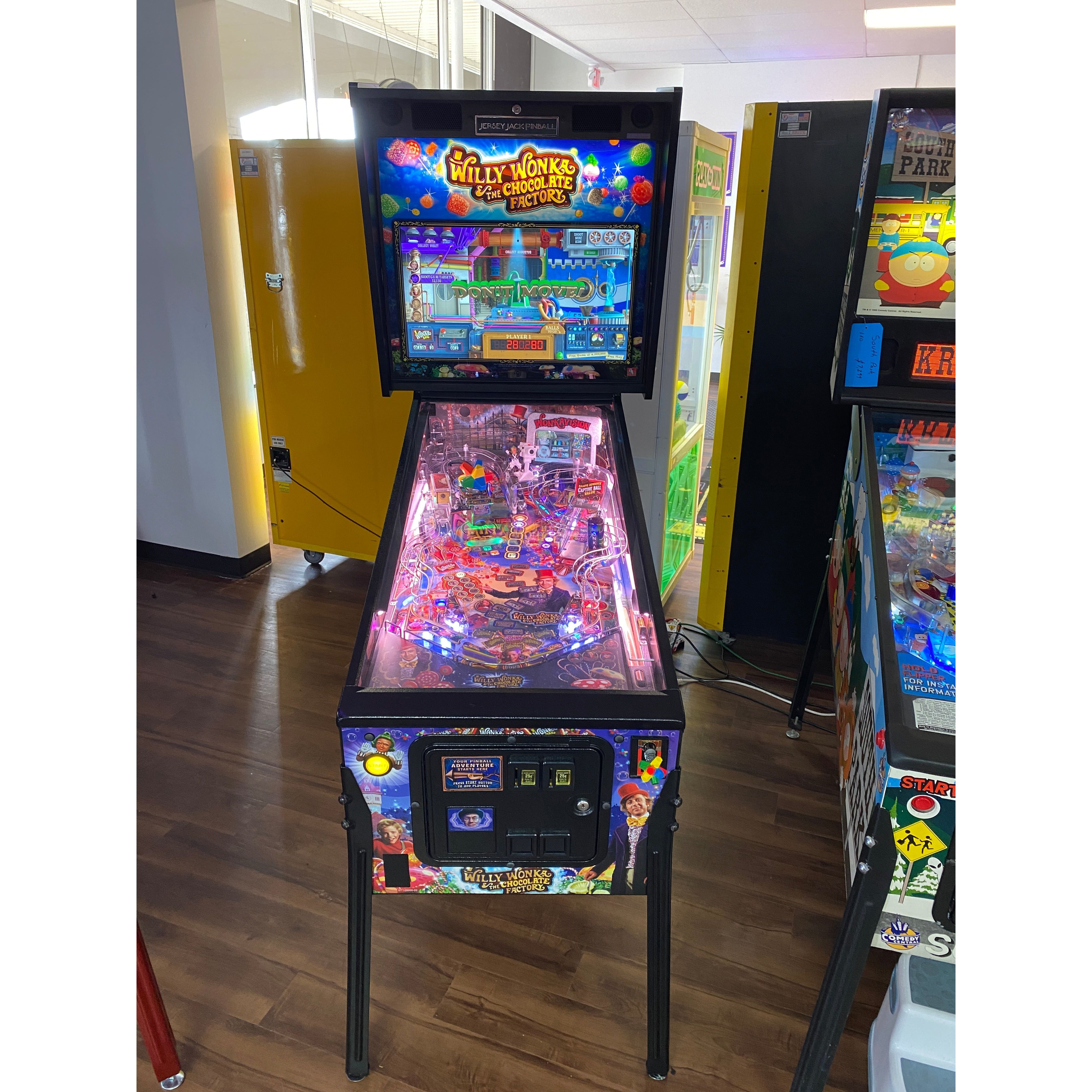 Jersey Jack Pinball - Did you know that The Wizard of Oz, The Hobbit,  Dialed In, Willy Wonka & the Chocolate Factory, and Guns N' Roses pinball  machines are now online enabled?